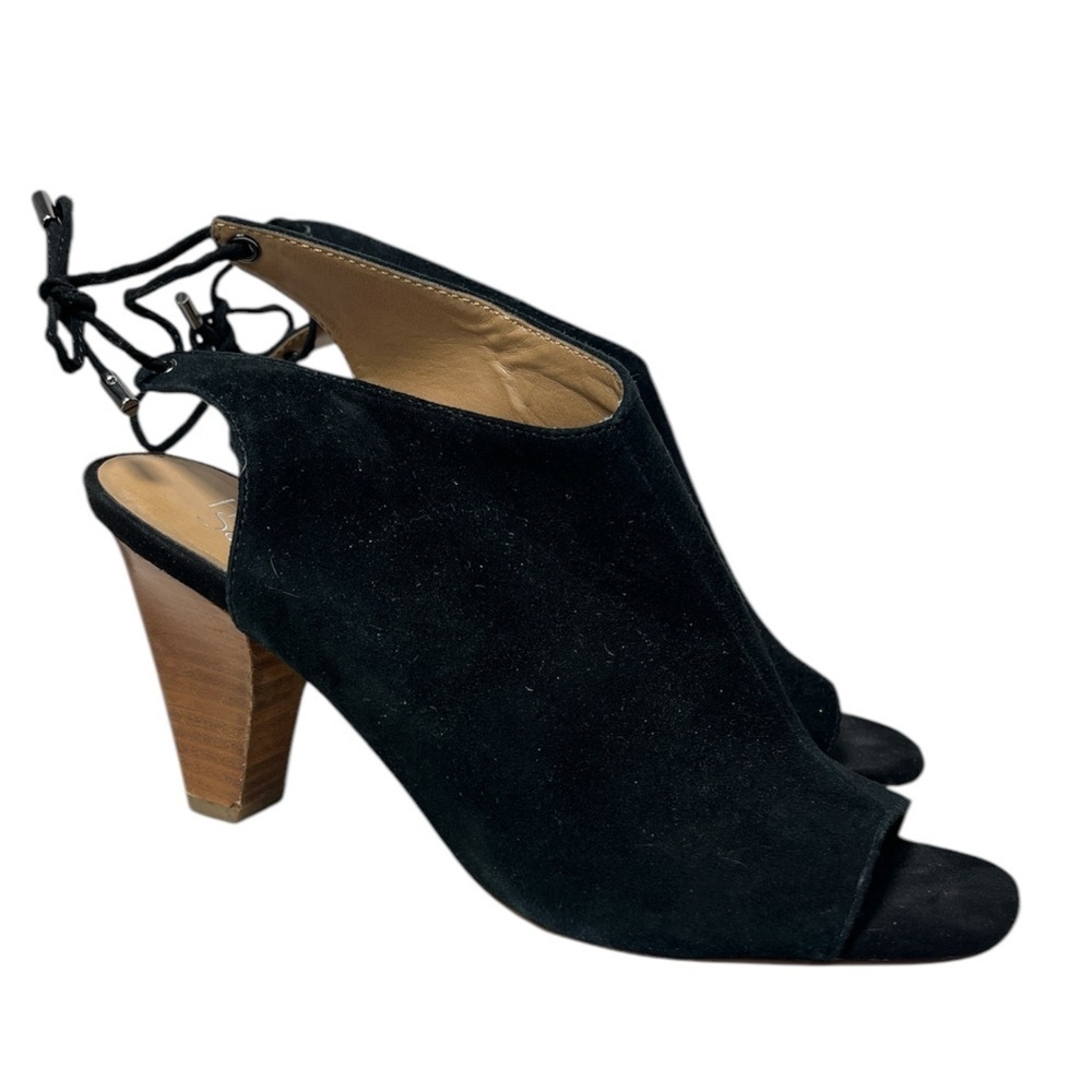Franco Sarto Cori Suede Peep Toe Slingback 8.5